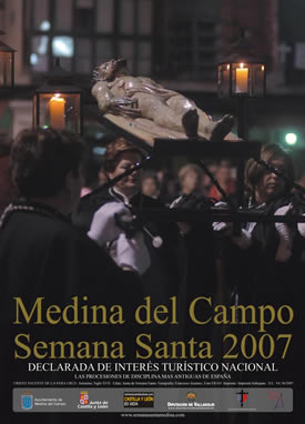 Cartel de presentación de la Sermana Santa de Medina del Campo 2007 